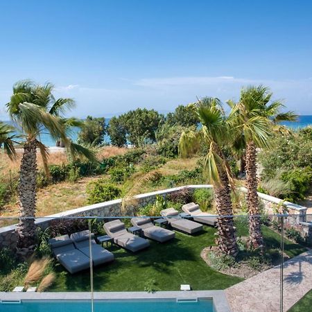Penélope Beachfront Villa Kremastí Exterior foto